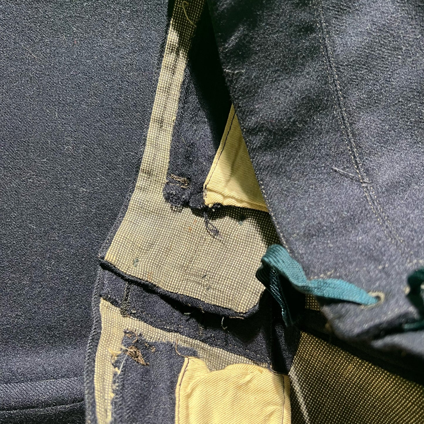 40s USN Wool Cracker Jack Flares- 32x31.5