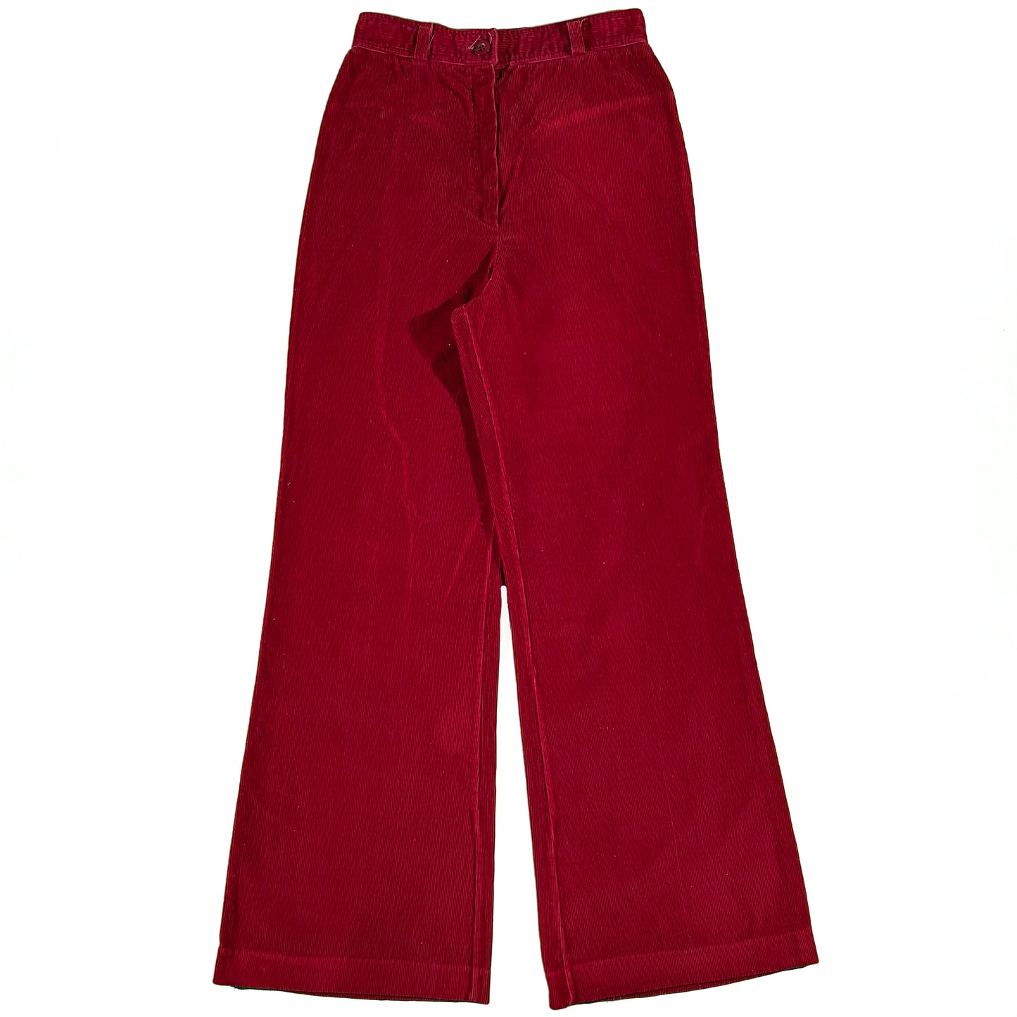 70s Wide Leg Corduroy Flares- 26x30.5