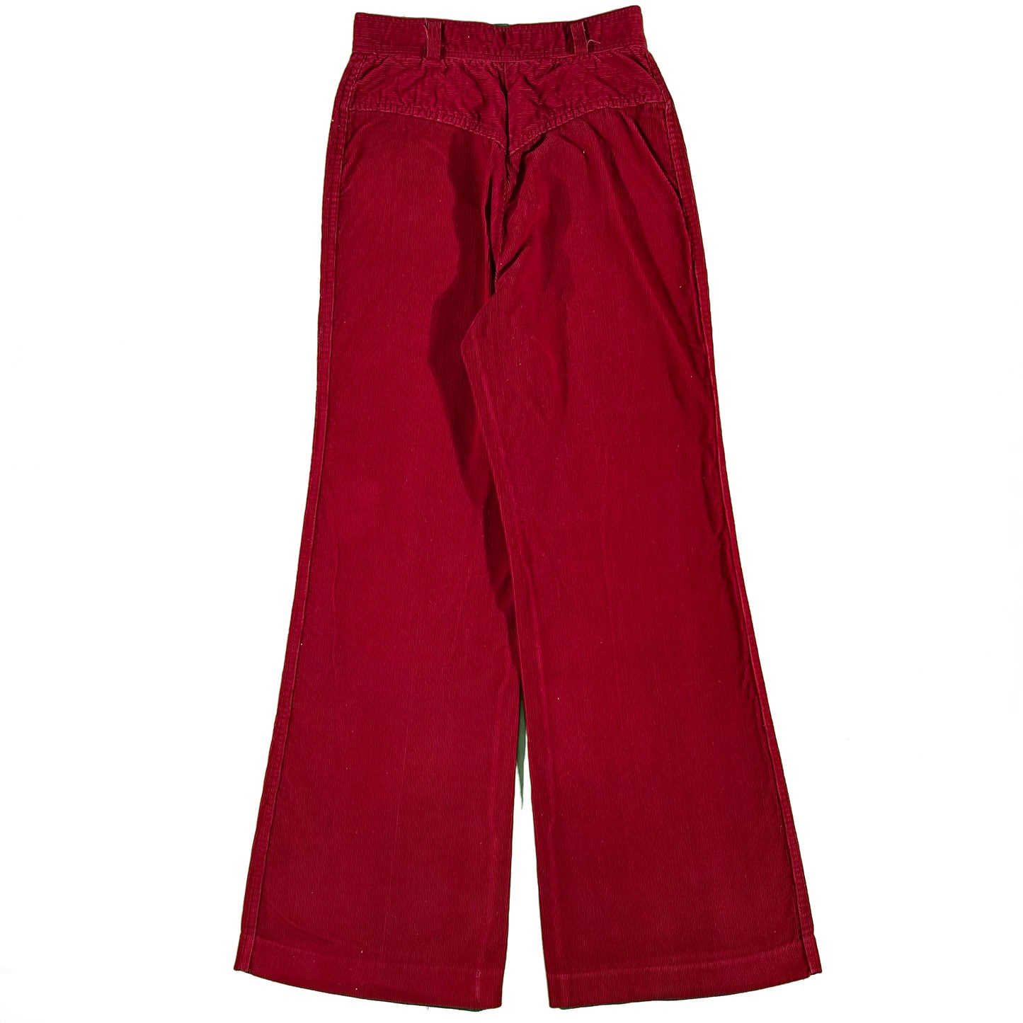 70s Wide Leg Corduroy Flares- 26x30.5
