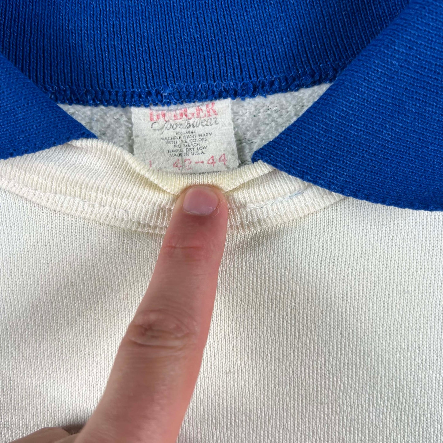 80s Kentucky Wildcats Sweatshirt- L