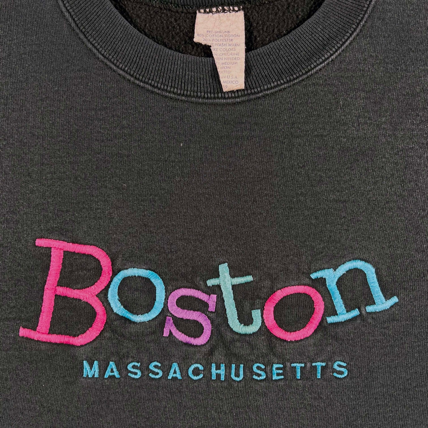 90s Big & Cozy Boston Sweatshirt- XL