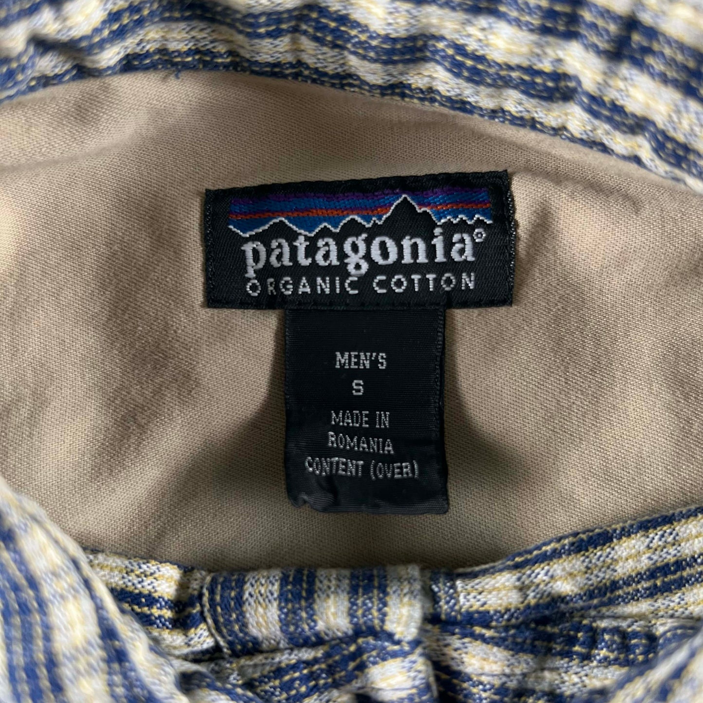 00s Patagonia Chopped Plaid Button Up Shirt- S