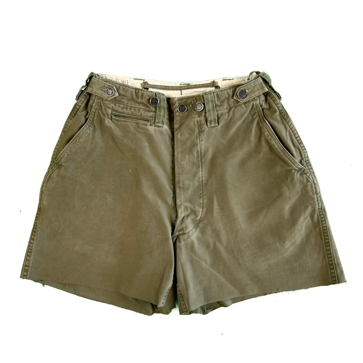50s Cut Off 13 Star M-43 Shorts- 27"-29"x4