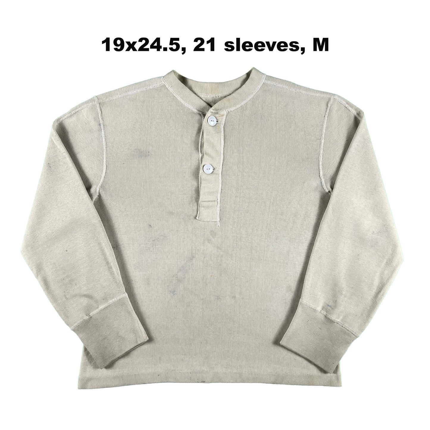 Vintage Military Henley Thermal Shirts- SELECT SHIRT