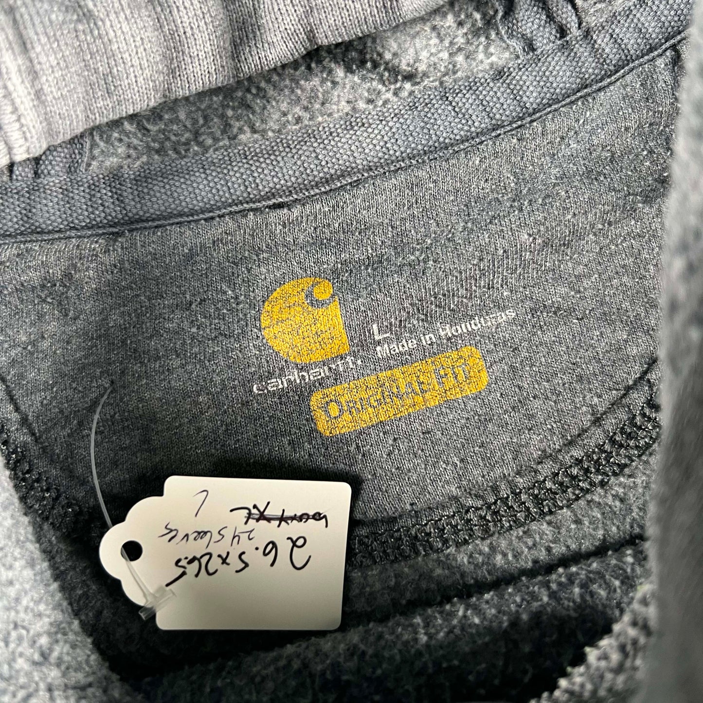 Carhartt Boxy Grey Hoodie- L