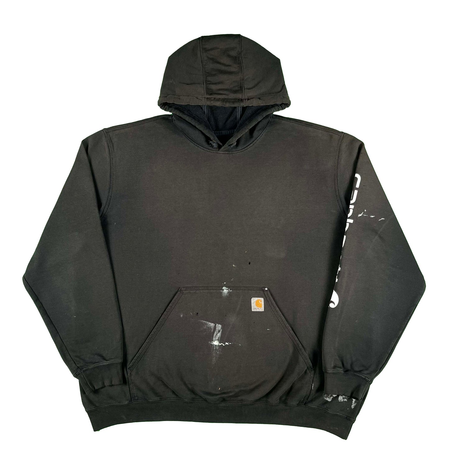 Carhartt Faded Black Boxy Painter's Hoodie- XXL
