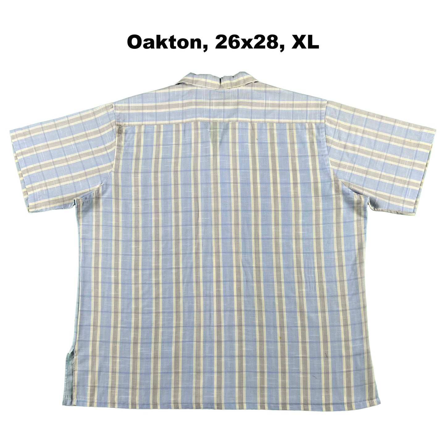 70s/80s Cropped Plaid Button Up Shirts- SELECT SHIRT
