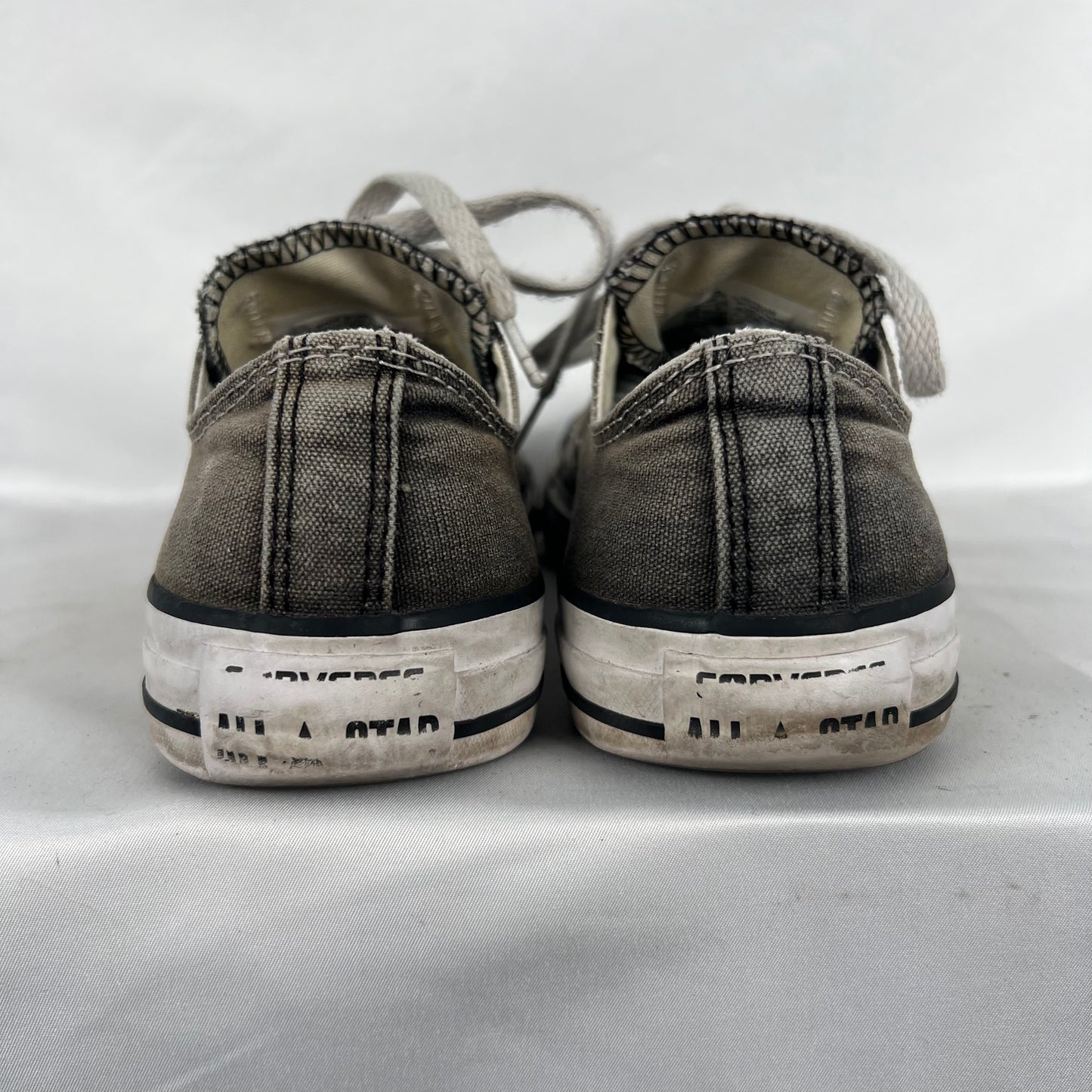 Sun Faded Black Converse- M's 6, W's 7.5