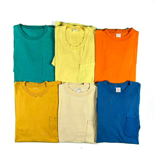 Vintage Various Colored Blank Tees- SELECT SIZE & AMOUNT