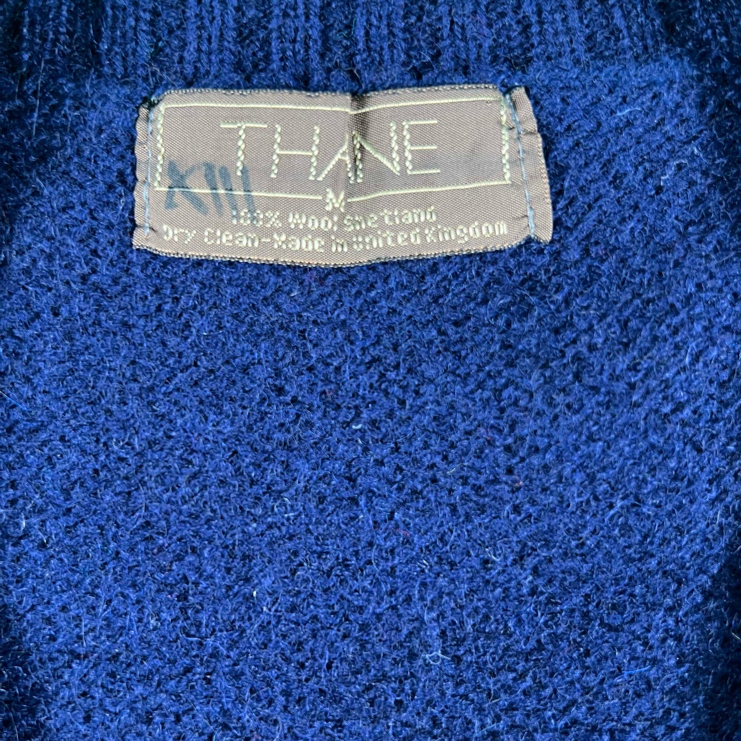 70s Patchwork Sweater Vest- M