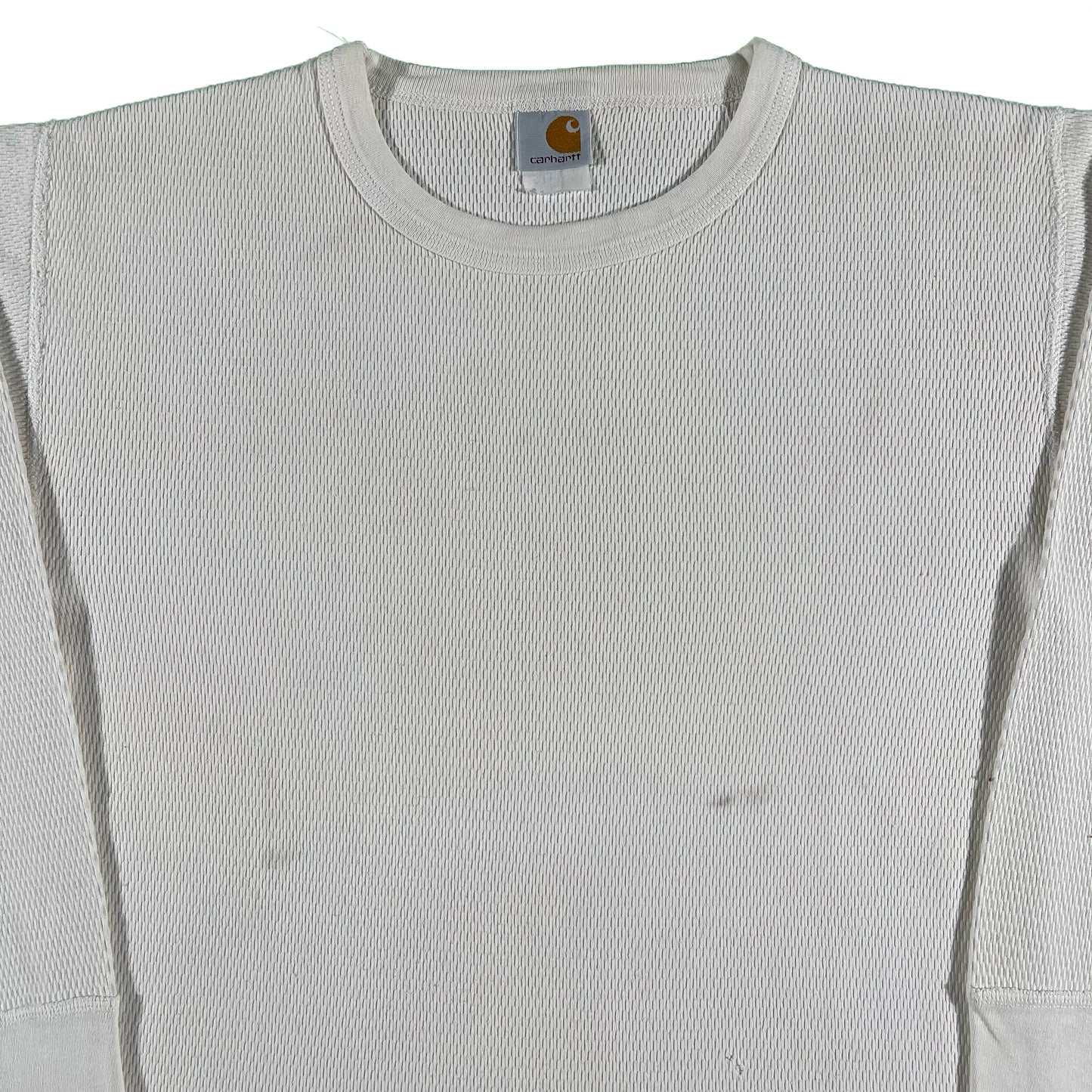 90s Carhartt Cotton Waffle Knit Thermal- M