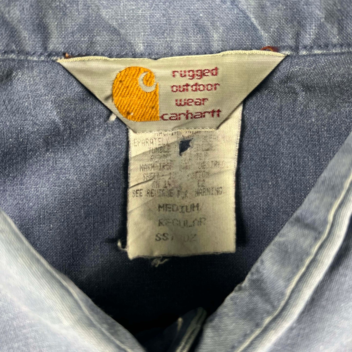 Vintage Carhartt 100% Cotton Work Shirts- SELECT SHIRT