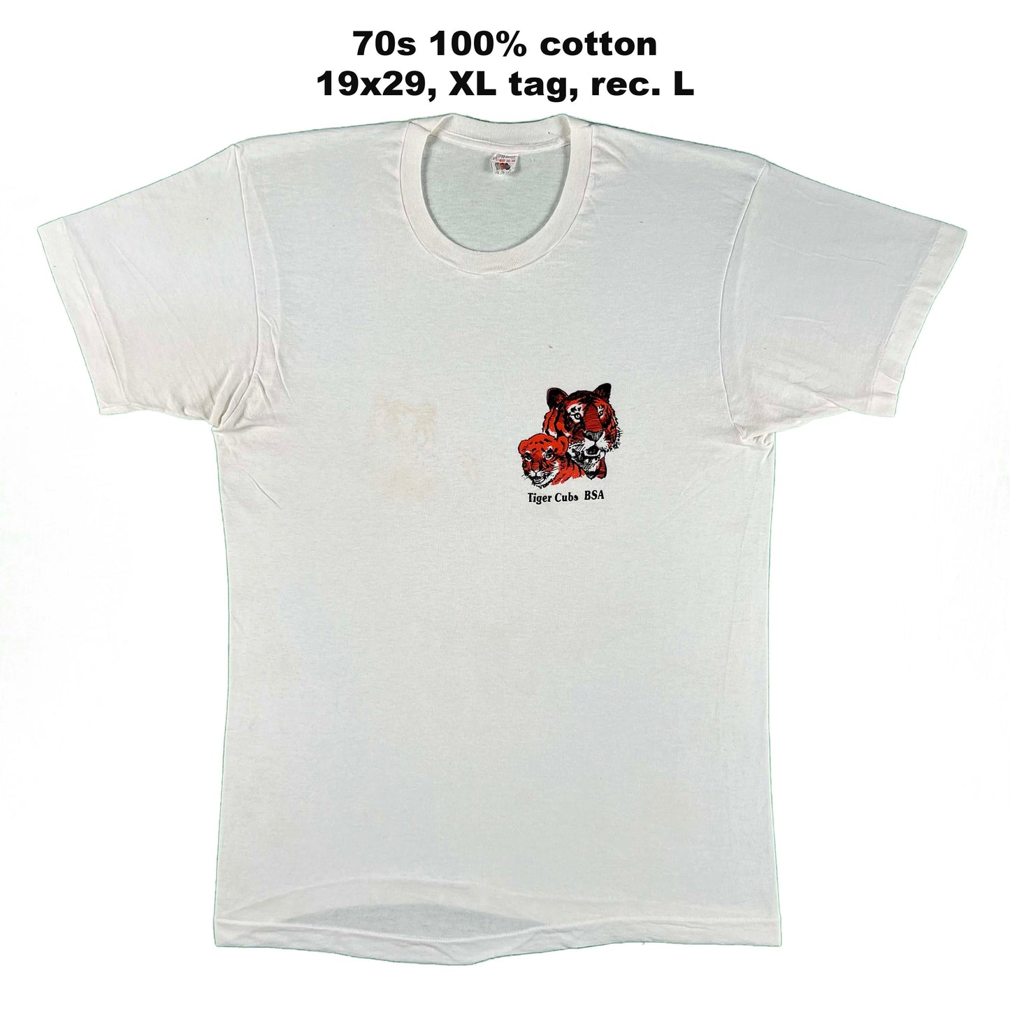 Vintage Orange Tiger Cubs Tees- SELECT SHIRT