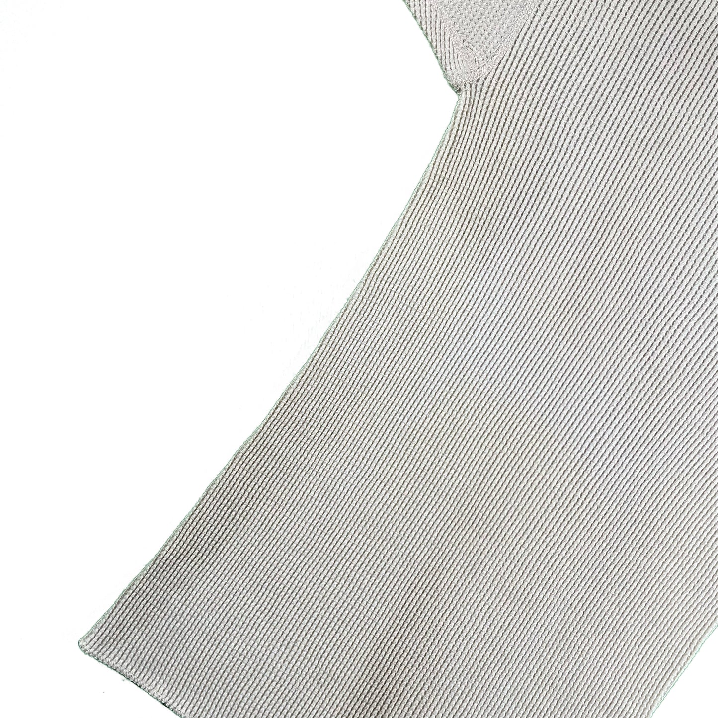 80s Cotton Short Sleeve Waffle Knit Thermal- M