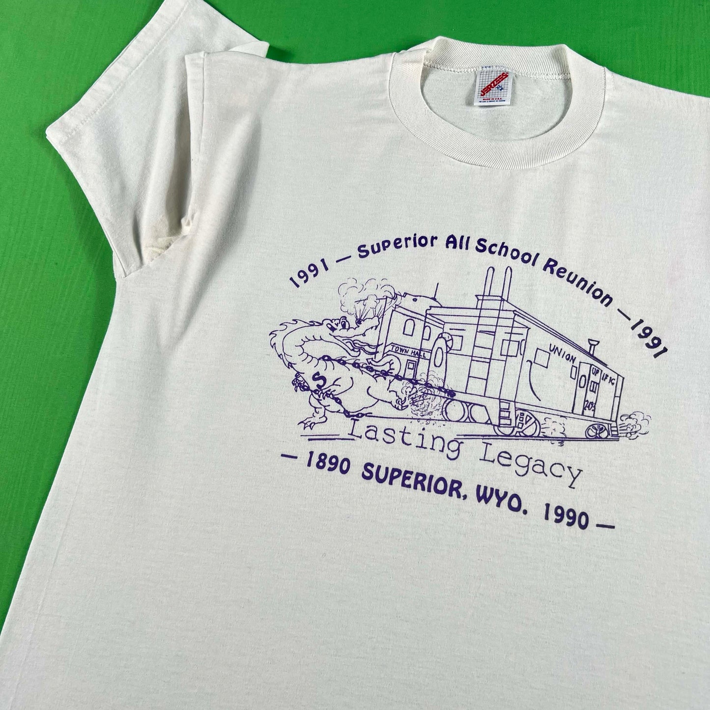 90s Superior Wyoming Reunion Tee- XL
