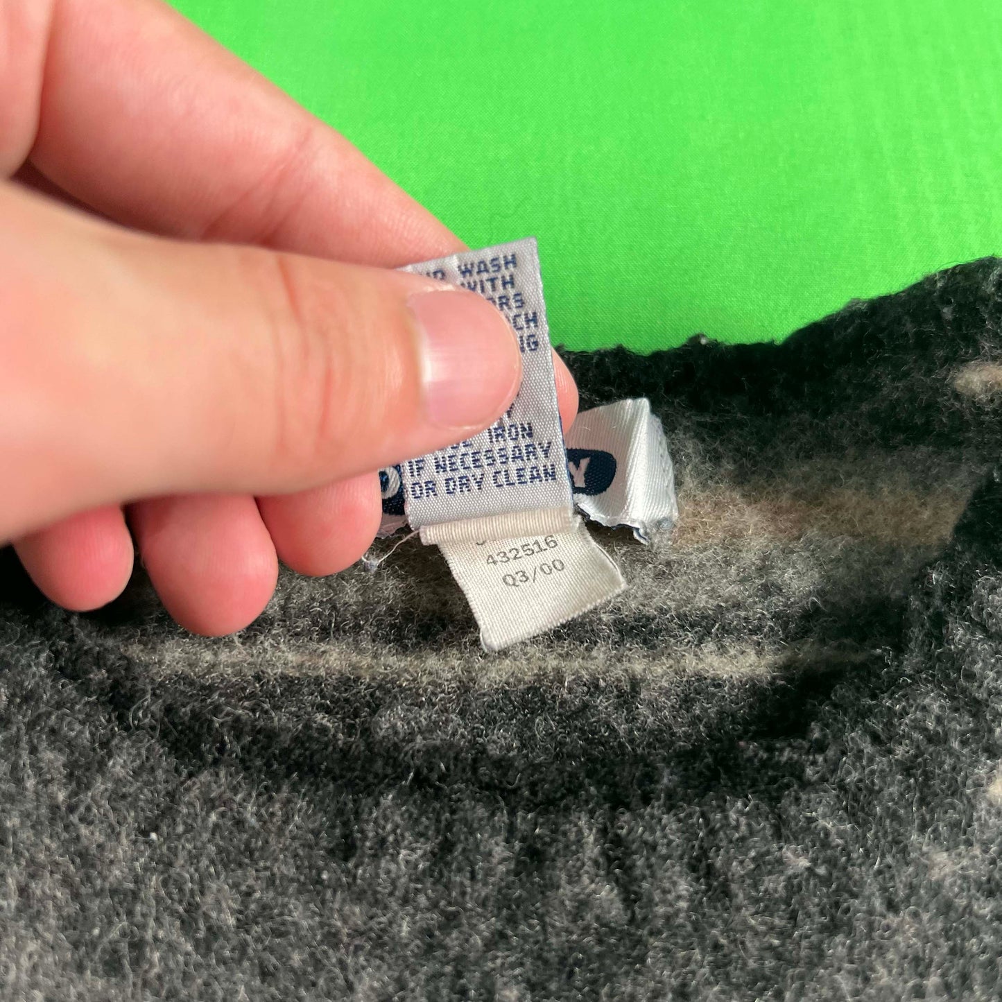 2000 Old Navy Striped Lambswool Sweater- XS