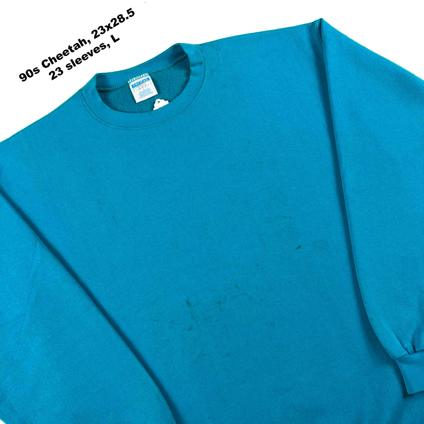 Vintage Blank Green Sweatshirts- SELECT SWEAT