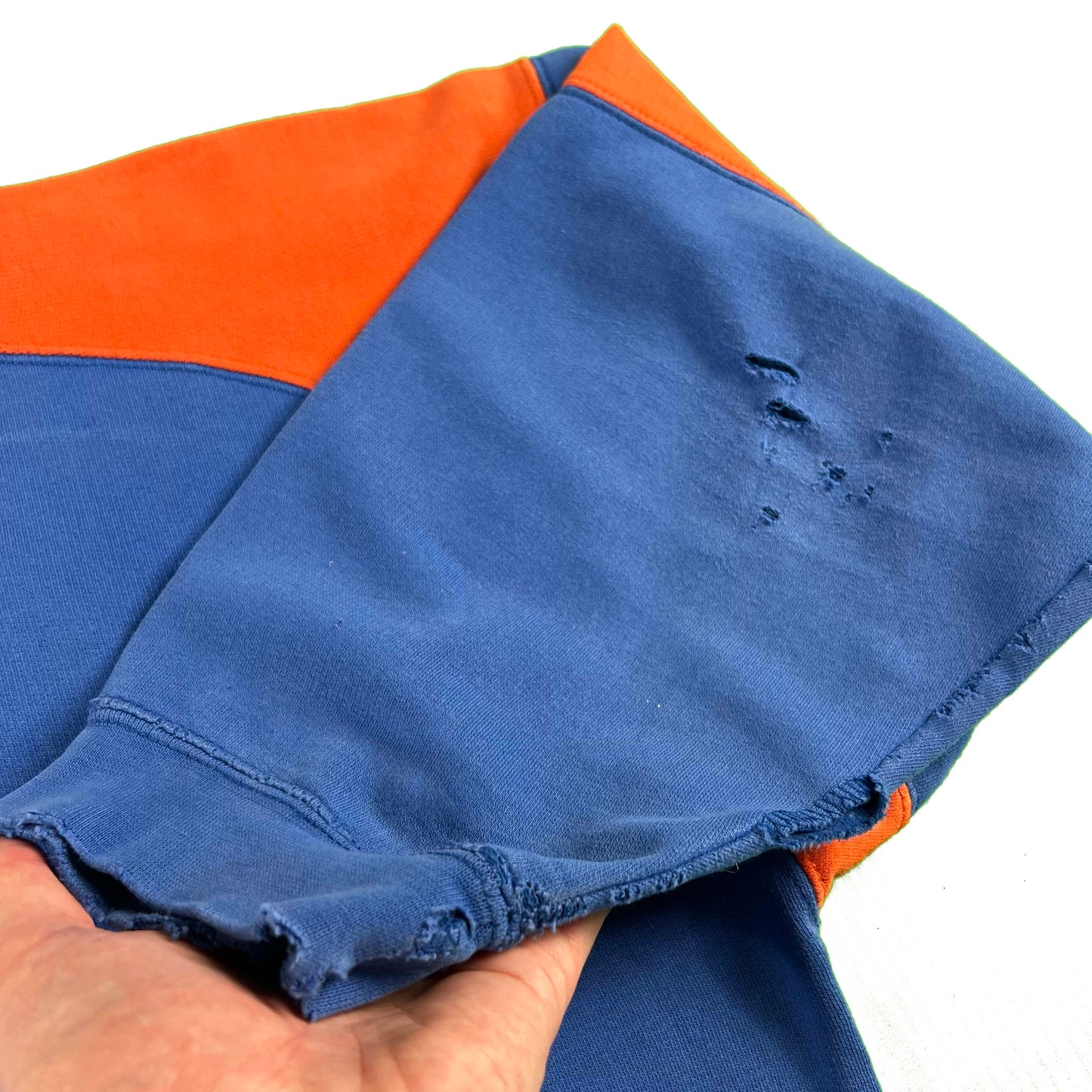 00s Cropped Boise State Broncos Hoodie- XL