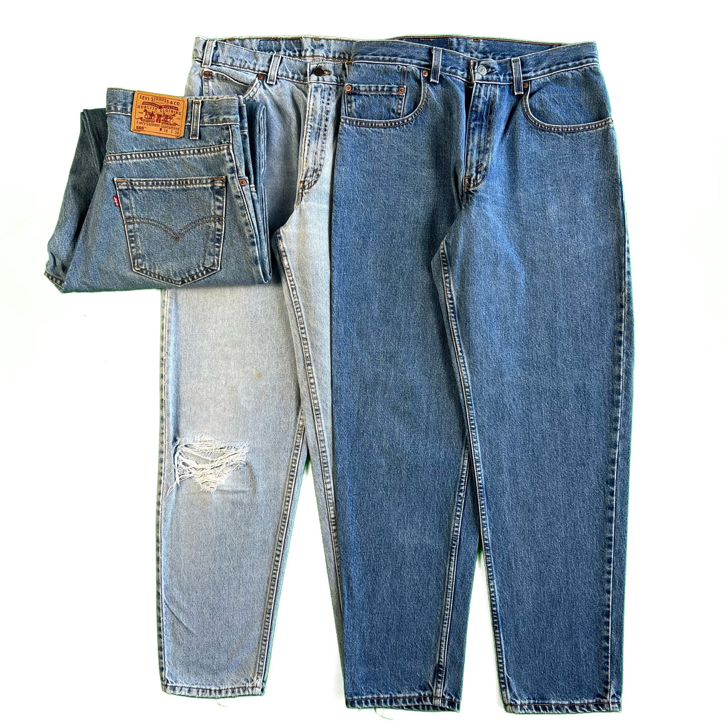 80s/90s Levi's 560s 'Loose Fit' Denim- SELECT PAIR