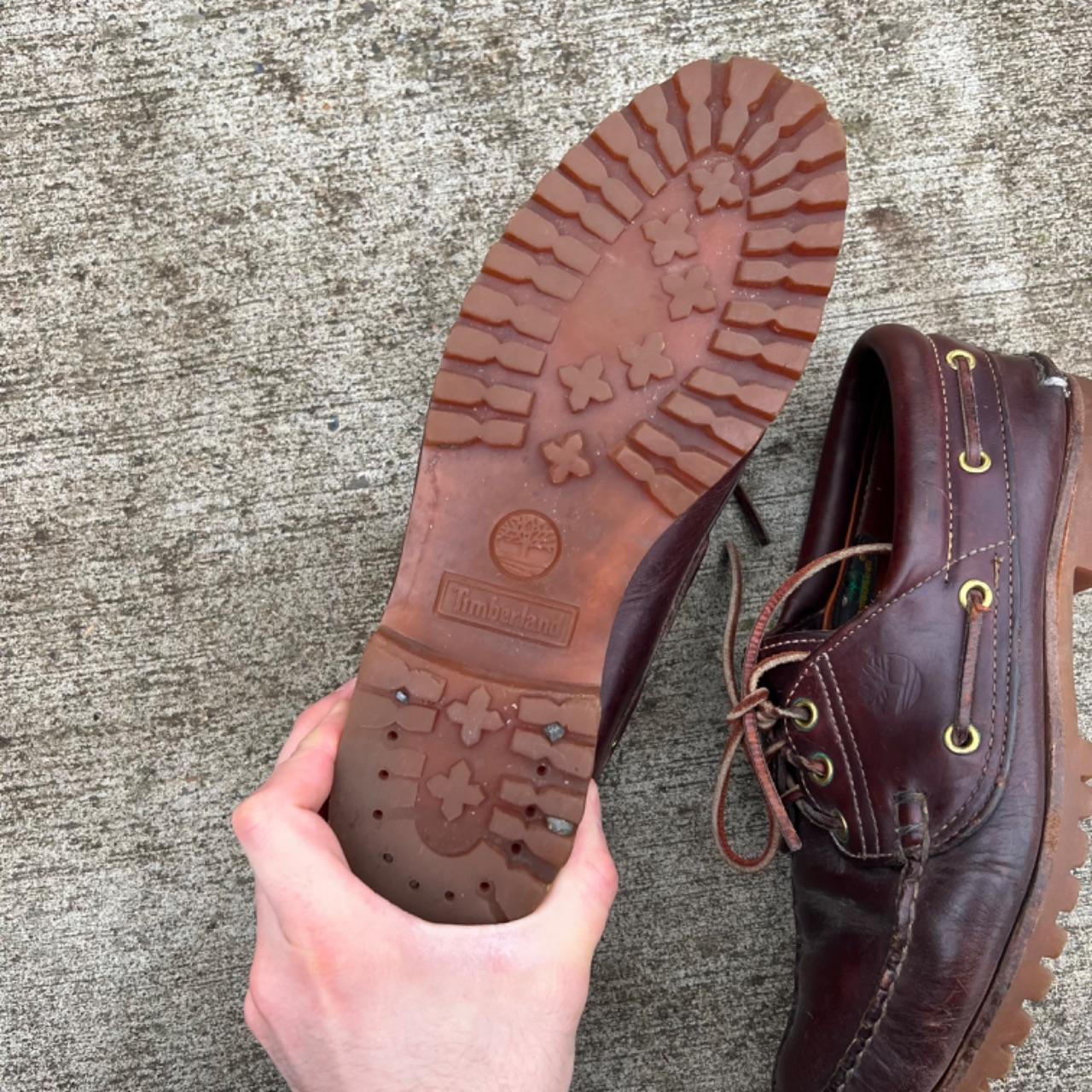 90s Timberland Leather Boat Shoes- M's 8.5, W's 10