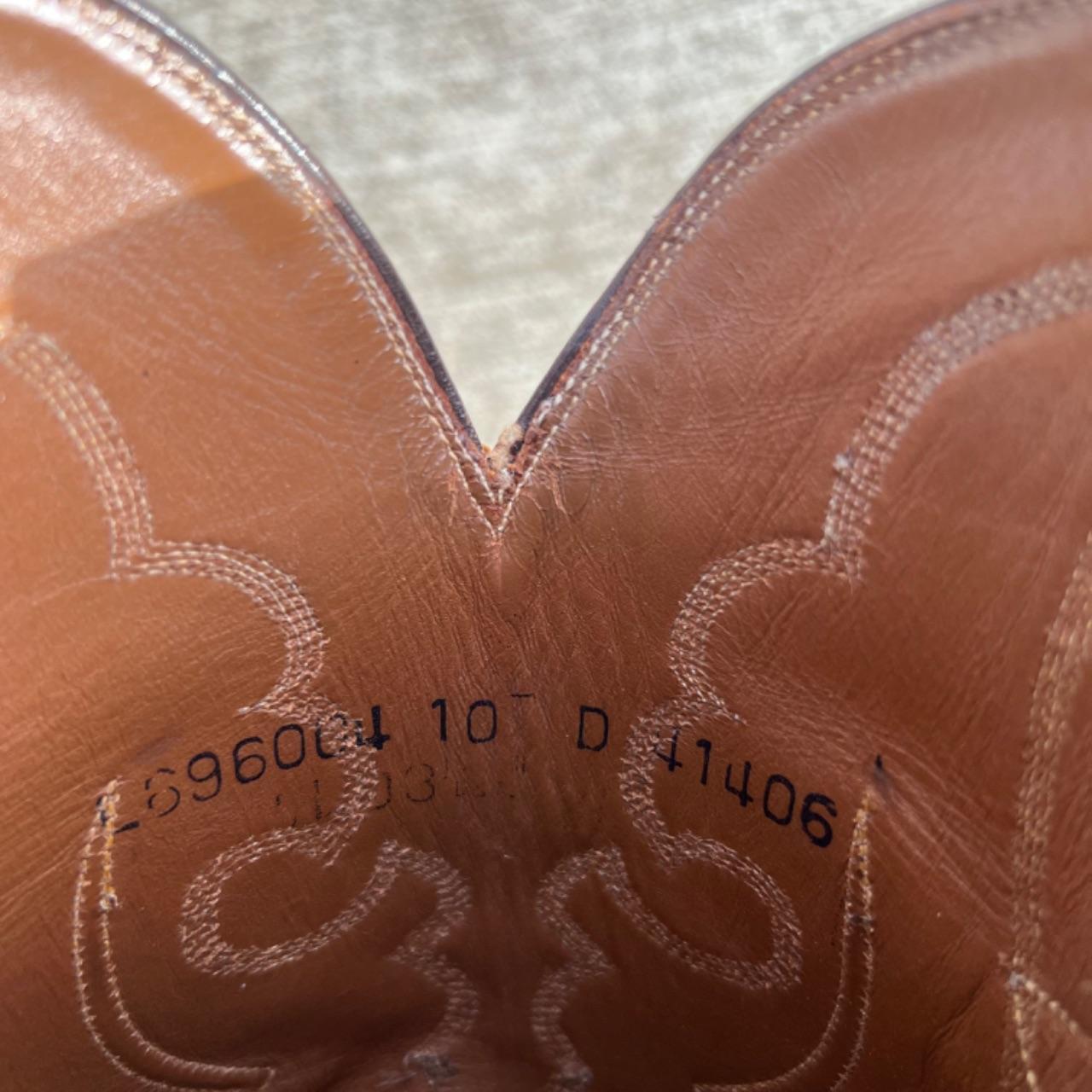 80s Two Tone Brown Tan Cowboy Boots- M's 10, W's 11.5