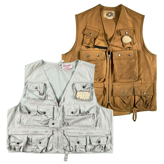 Vintage 60s/70s Fly Fishing Vests- SELECT VEST