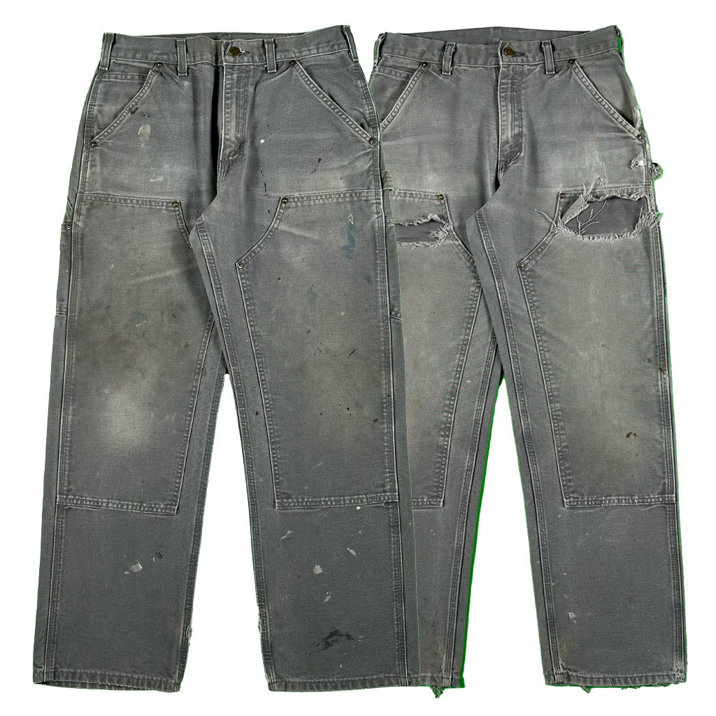 Carhartt Grey Double Knees- SELECT PAIR