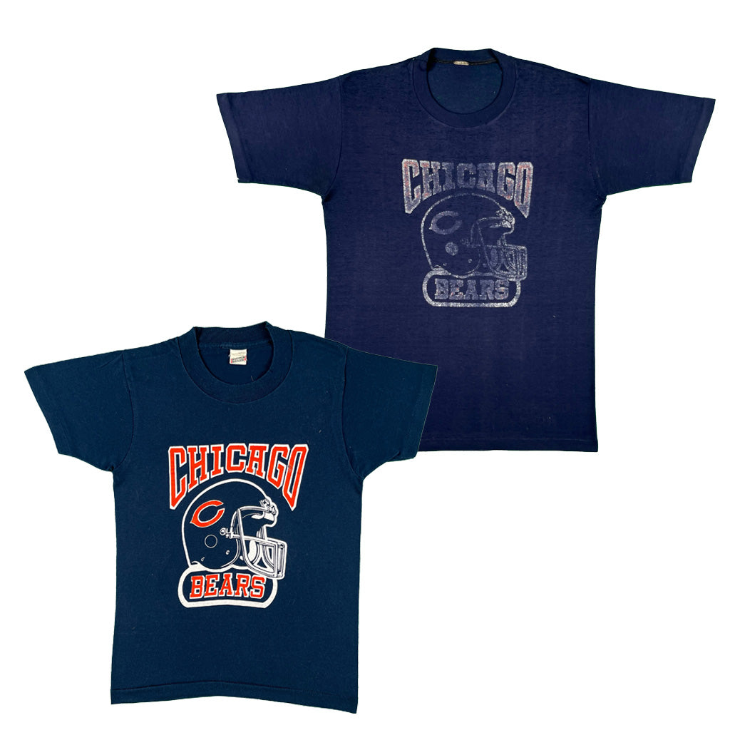 80s Chicago Bears Tees- XS & M