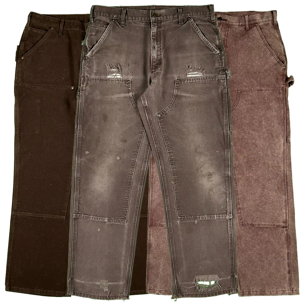 Carhartt Brown Double Knees- SELECT PAIR