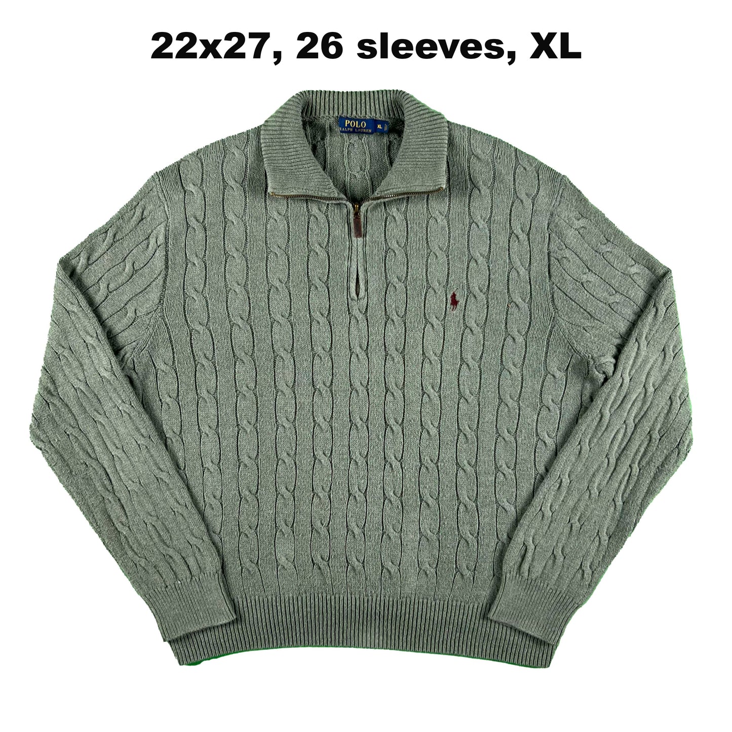 Vintage Polo Ralph Lauren Cotton 1/4 Zip Sweaters- SELECT SWEATER