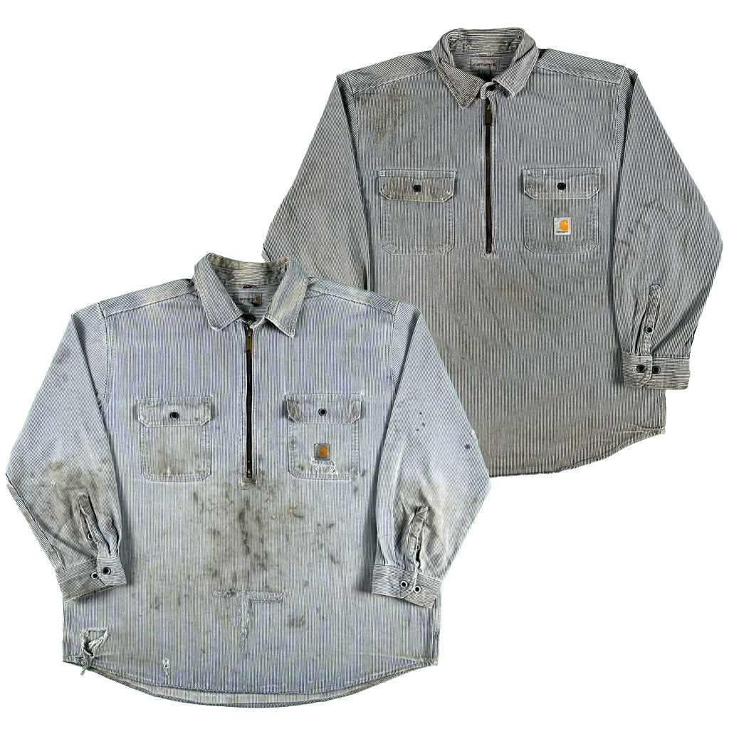 Carhartt Hickory Stripe Work Shirt- SELECT SHIRT