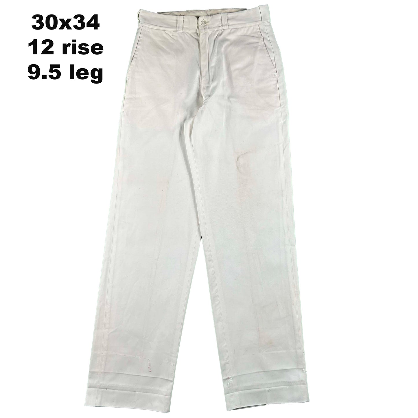 50s/60s Cotton Work Chinos- SELECT PAIR