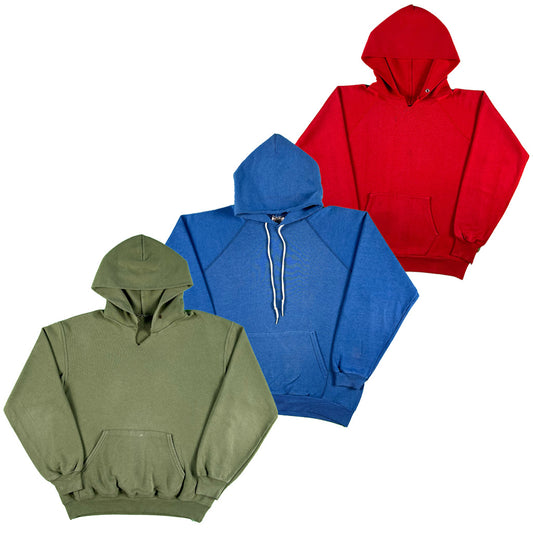 Vintage Various Colored Blank Hoodies- SELECT SWEAT