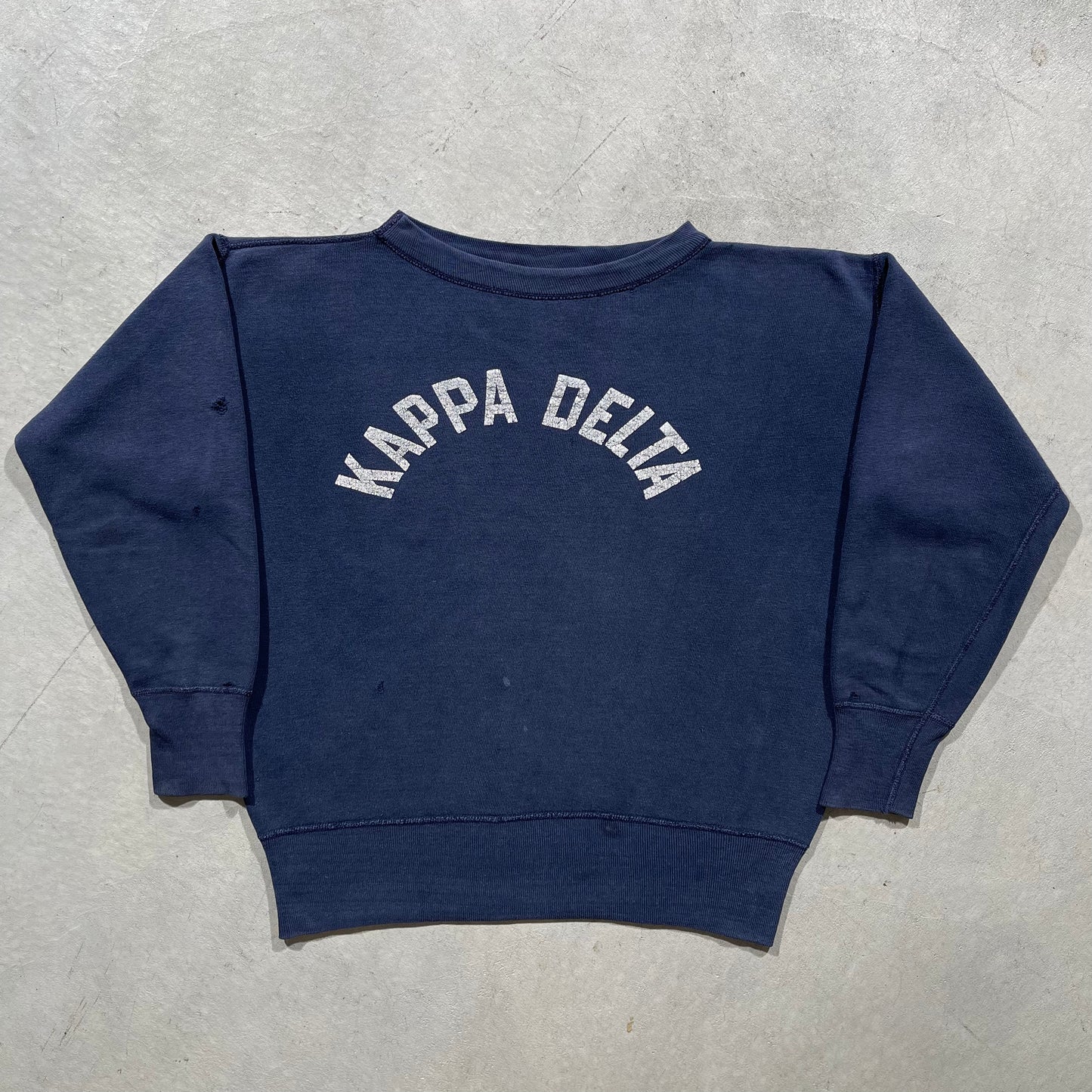 50s 'Kappa Delta' Sun Faded Sweatshirt- S