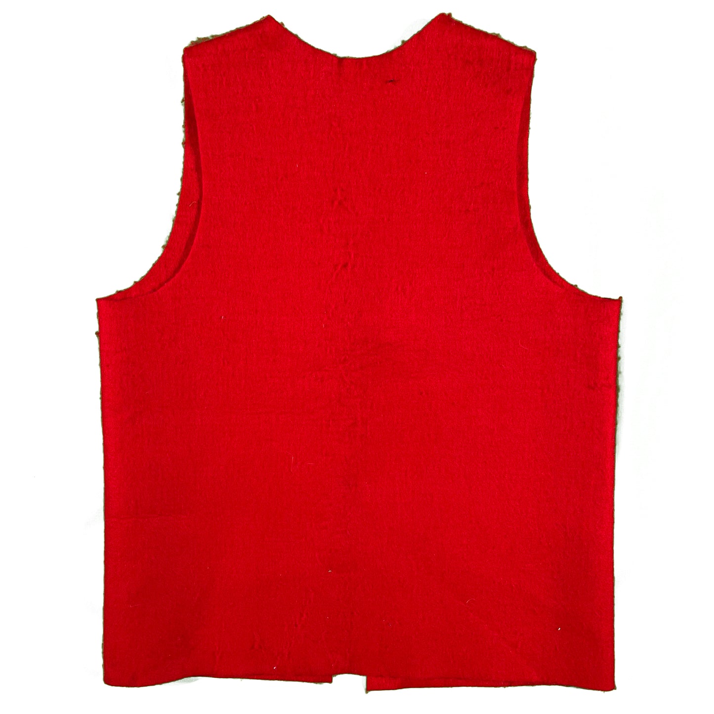 80s Boy Scouts Red Acrylic Vest- M