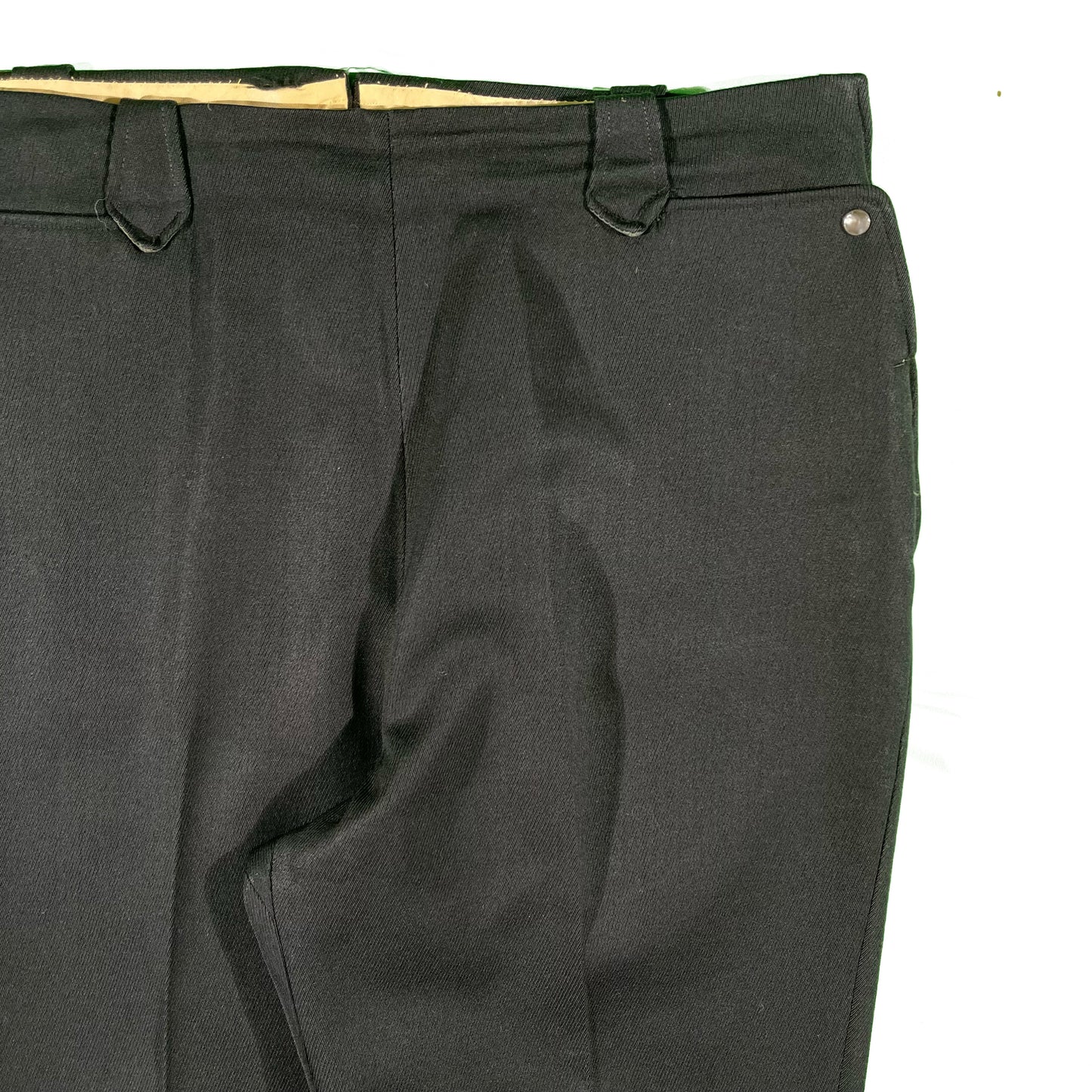 50s H Bar C Side Zip Wool Gabardine Western Pants- 34x28.5