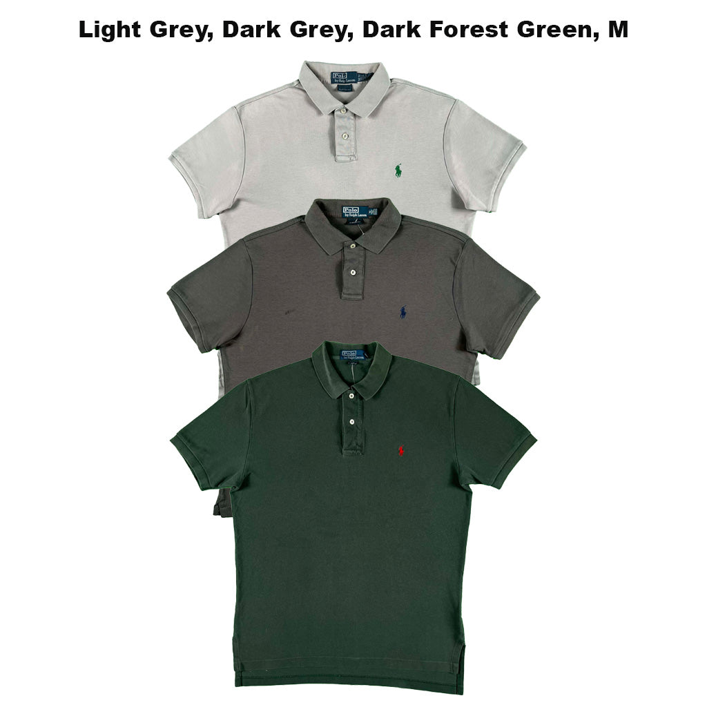 Vintage Polo by Ralph Lauren Polo Shirt 3 Packs- SELECT PACK