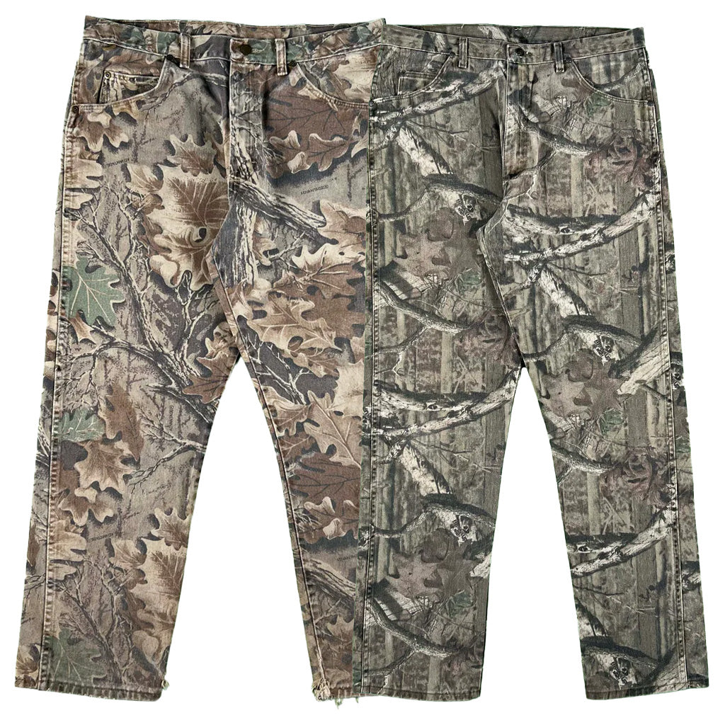 Vintage Wrangler Camo Denim- SELECT PAIR