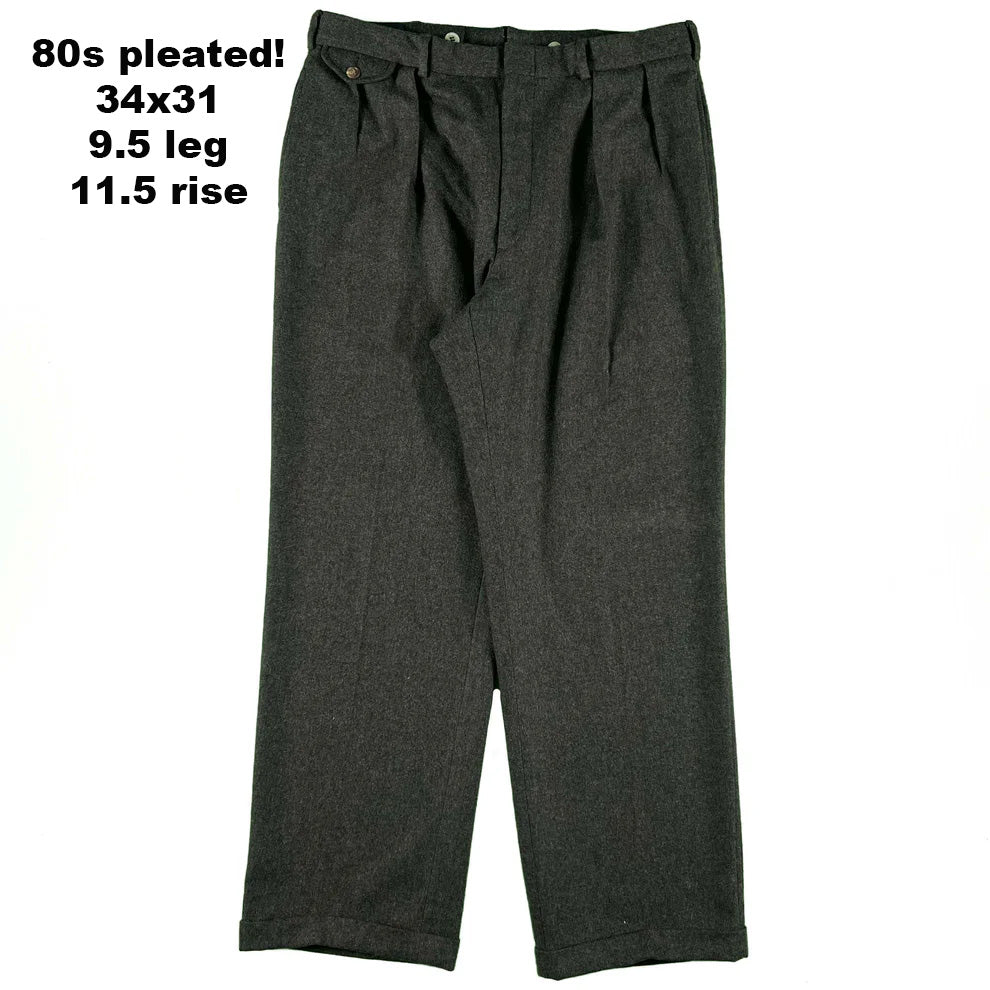 Vintage Polo by Ralph Lauren Wool Trousers- SELECT PAIR