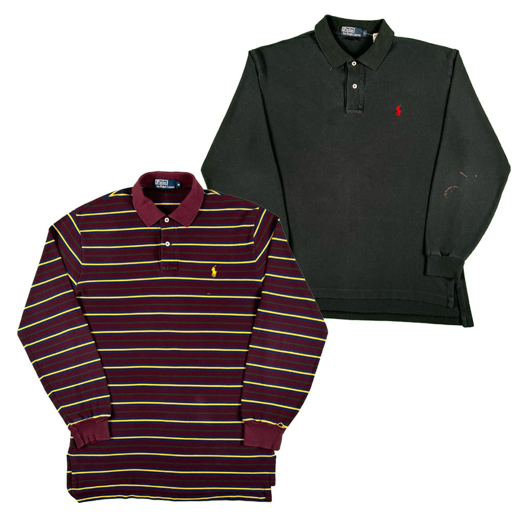 Vintage Polo Ralph Lauren Long Sleeve Polo Shirts- SELECT SHIRT