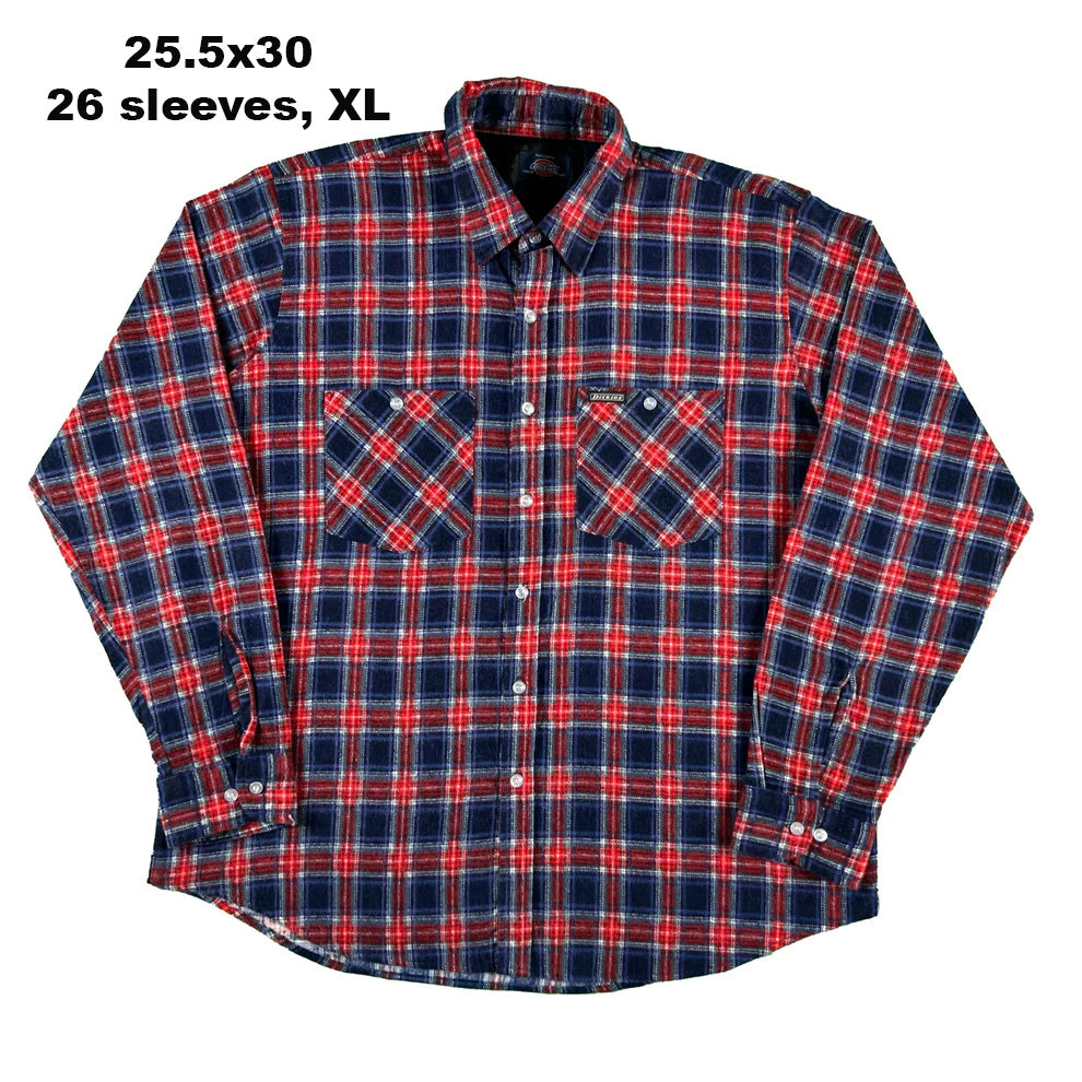 Vintage Dickies Printed Flannel Shirts- SELECT SHIRT