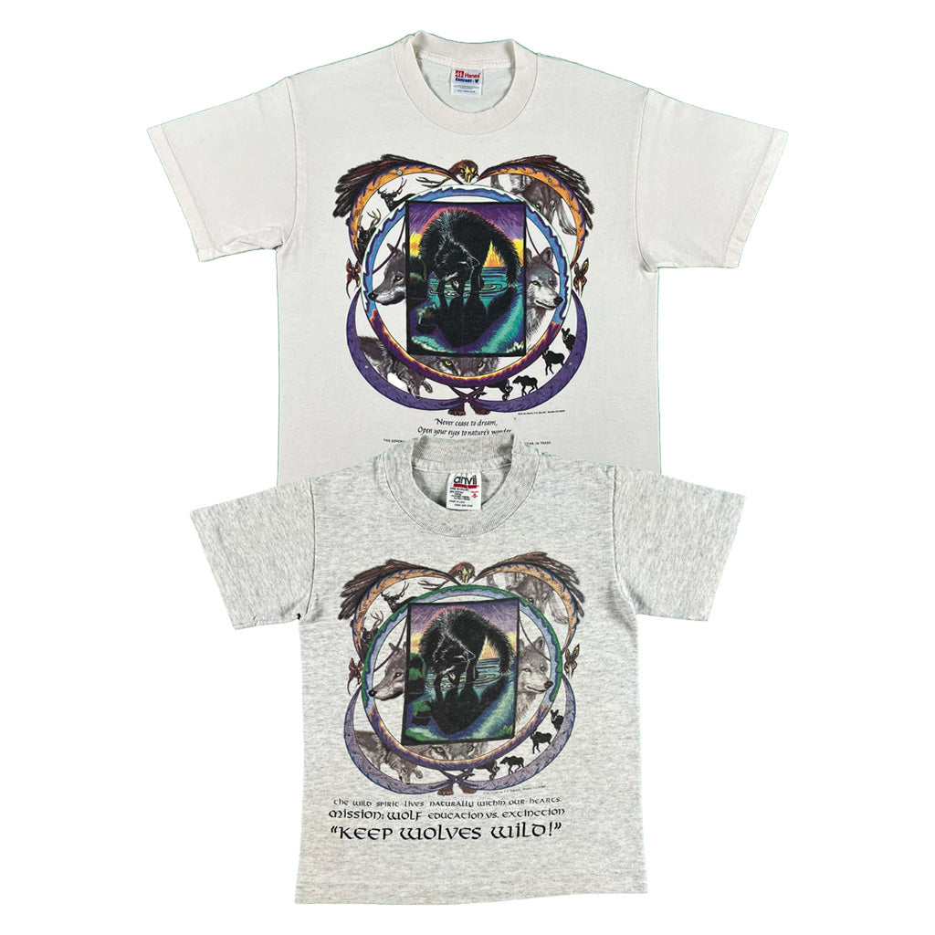 90s Save the Wolves Stunning Tees- SELECT SHIRT