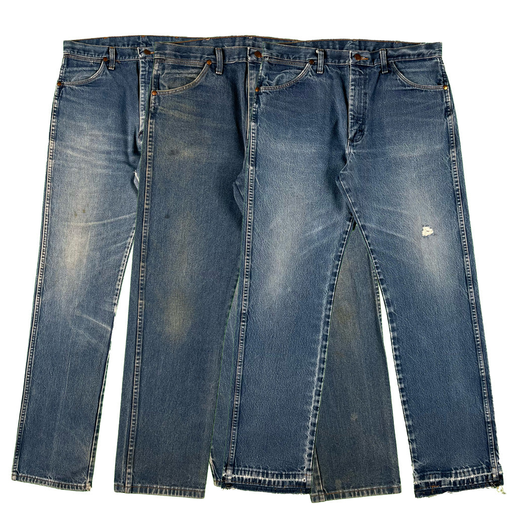 Vintage Wrangler 13MWZ 'Cowboy Cut' Denim- SELECT PAIR
