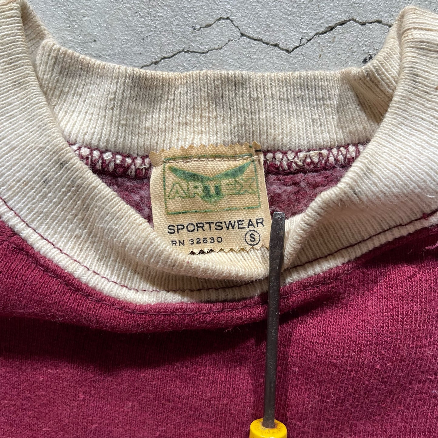 60s MO State Short Sleeve Sweatshirt- S