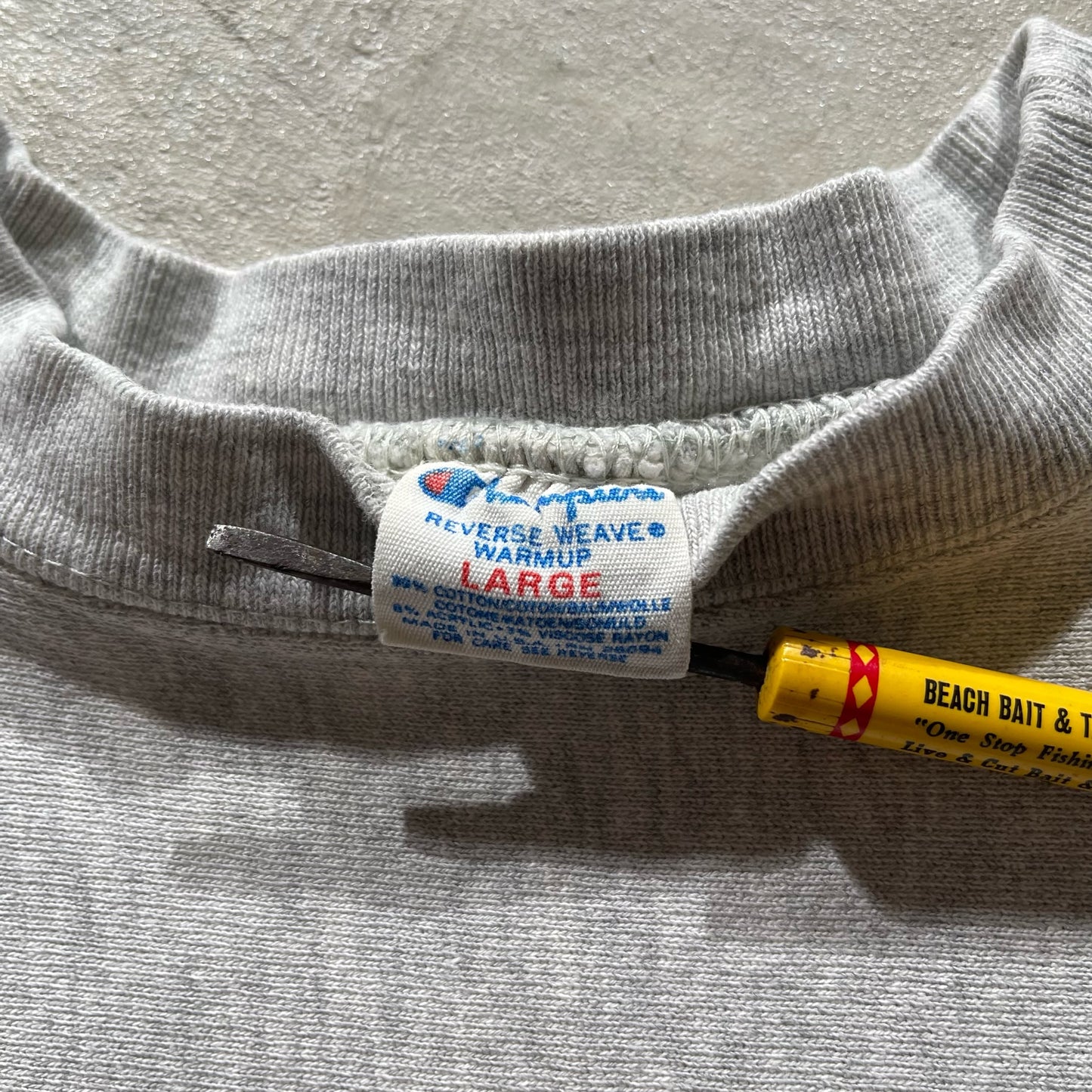 80s Russell Sage Cropped Champion Reverse Weave- M