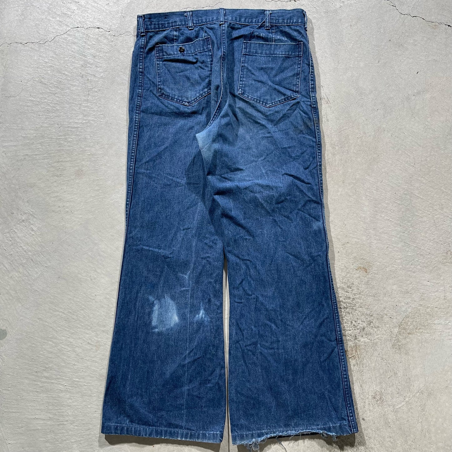 70s USN Seafarer Bell Bottoms- 32