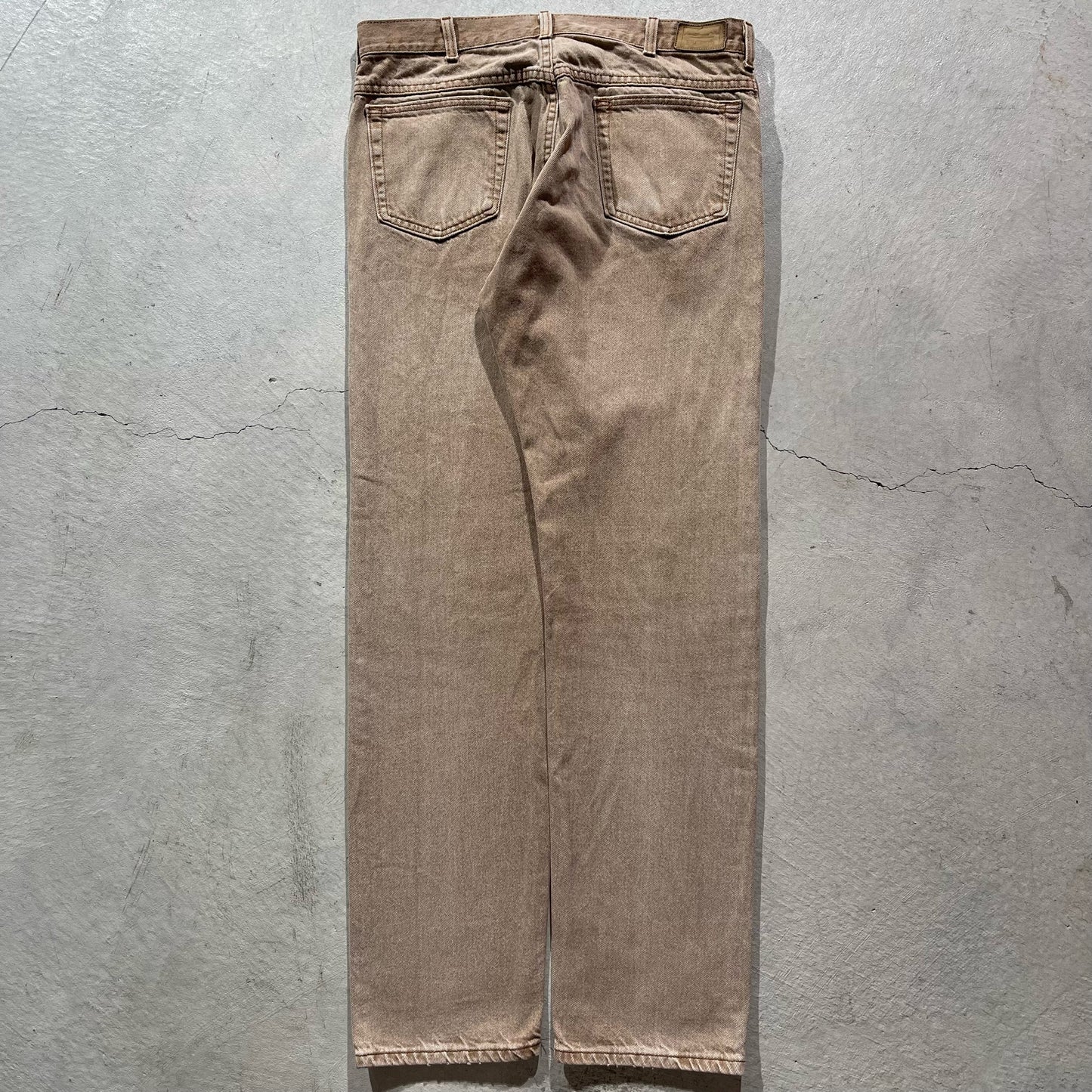 90s Faded Tan L.L. Bean Denim- 32