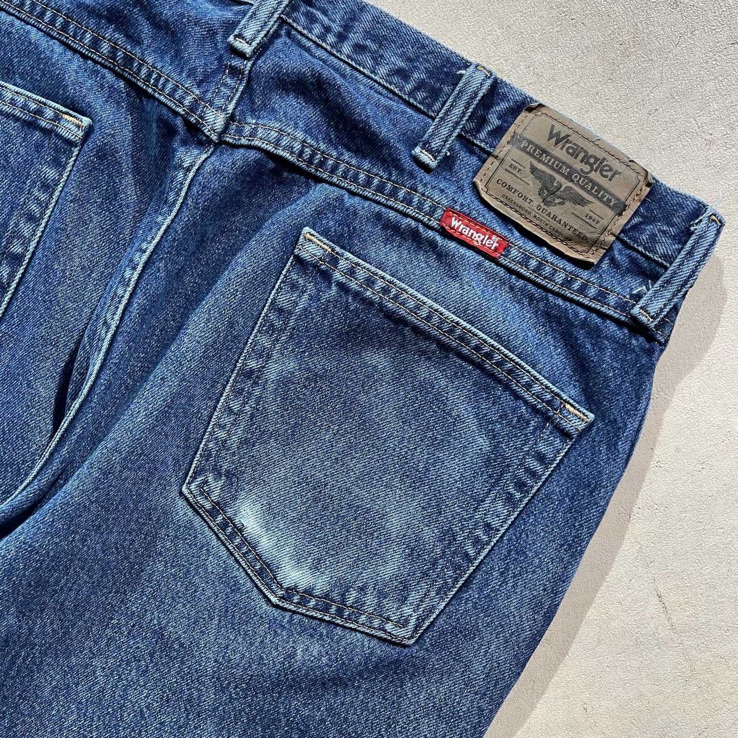 00s Faded Dark Wash Denim- 37