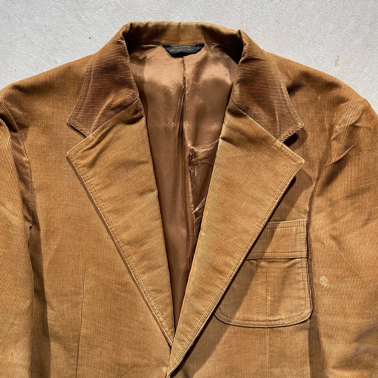 70s Levi's Panetella Corduroy Blazer- XL