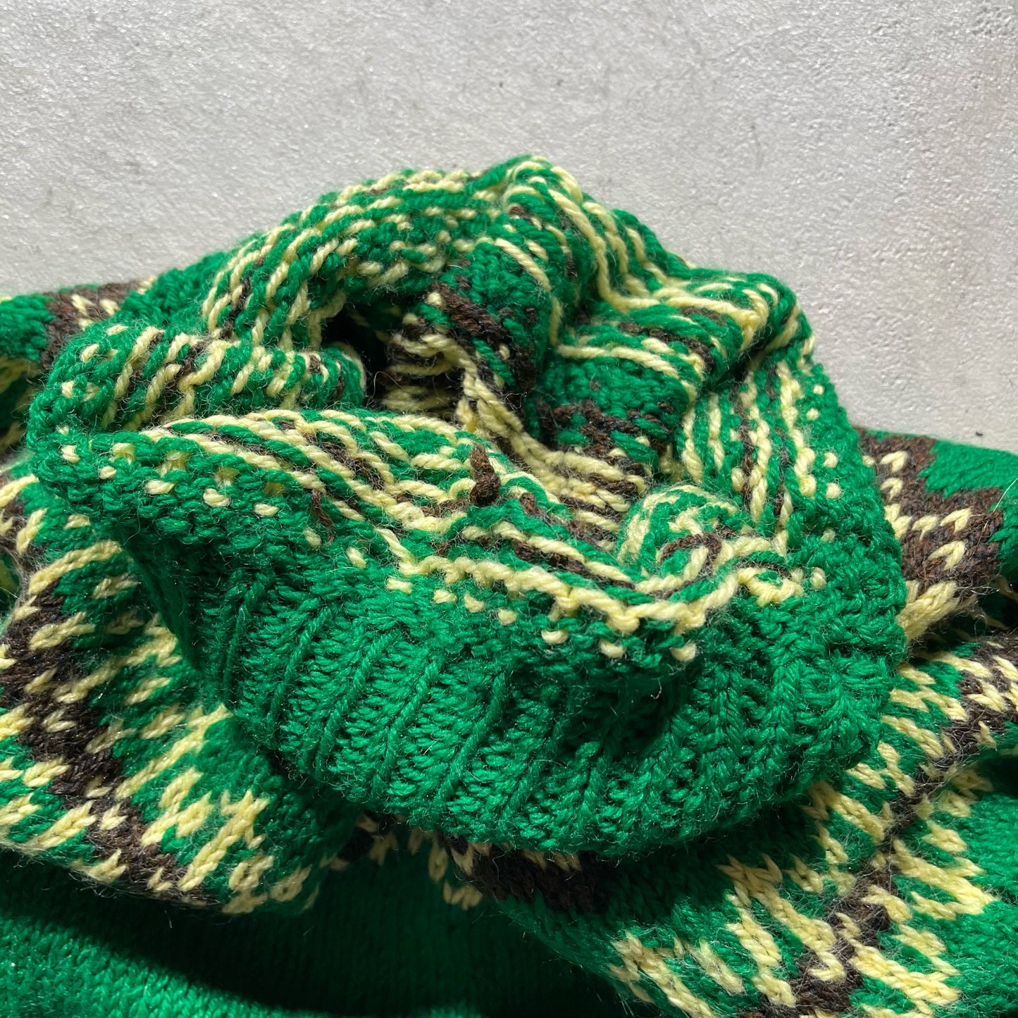 70s Nordic Wool Sweater- XS